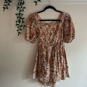 Floral Mini Dress